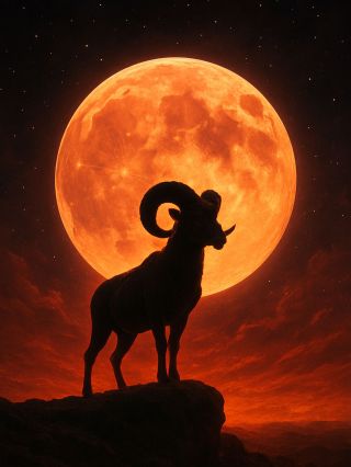 ✨ Dnešní Ohnivý Úplněk (7. 10.) ✨ je ideální chvílí k pročištění a nabití své osobní síly 🔥 Energie dnešního úplňku...